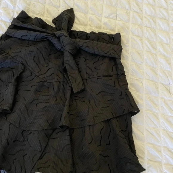 Iro Rakley ruffle belted mini skirt - Picture 3 of 7